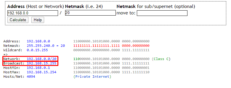 Subnetting, alt ağlara bölme